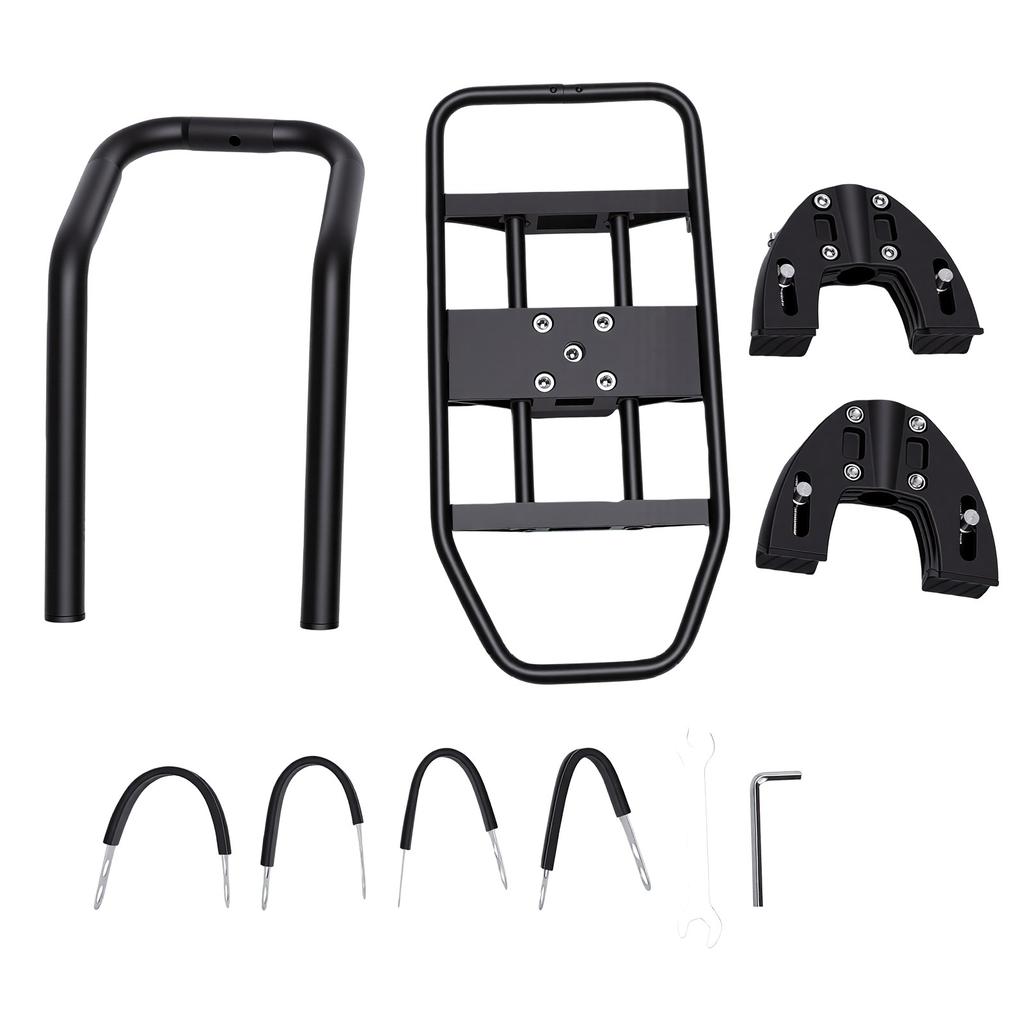 Porte-bagages arrière pour vélo Porte-bagages pour vélo Capacité 50 kg Alliage d'aluminium Équipement de cyclisme Porte-bagages pour vélo de montagne et de route