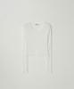 BUT'TON See-Through Long Sleeve Knit (Ivory)