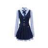 Luos Academy Japanese Sweet JK Uniform Two-Piece Dress & Jacket Set
