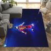 Soccer Player Action Carpet Design for Hallway Balcony Study room Dining Room Anti-slip Rug Decorate Offices Best for Christmas