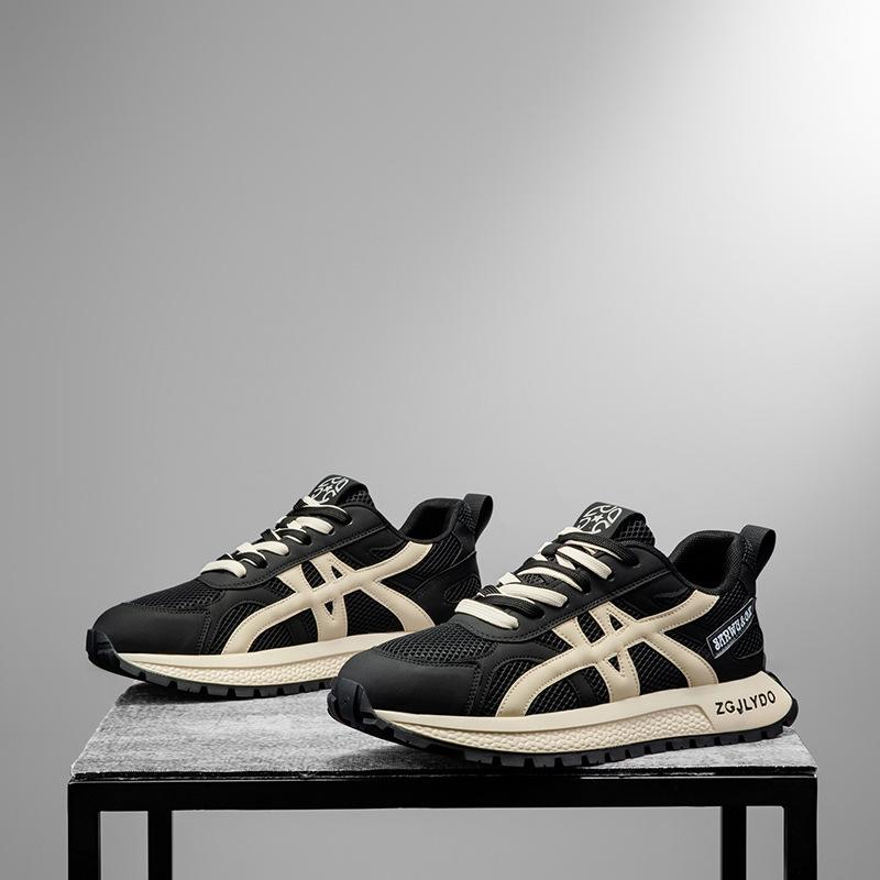 

Men s shoes summer mesh breathable casual shoes fashion versatile sports Forrest Gump tide shoes men s platform heightening dad shoes 39