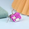 Cartoon Doll Lock Metal Mini Padlock Creative Cute Safety Anti-Theft Luggage Lock