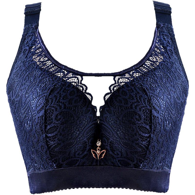 Thin Section Big Bra Fat Ladies Bra Gather Adjustment Type Top Support Spodní prádlo Beauty Back Underwear