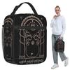 Speak Friend And Enter Insulated Lunch Bag for Kids School Cooler Thermal Food Box Tote Portable Lunch Boxes Container