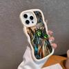 Graffiti Art Welle Rand TPU Handyhülle für iPhone 17 16 15 14 13 12 11 Air Pro Max Plus Bunte Hülle