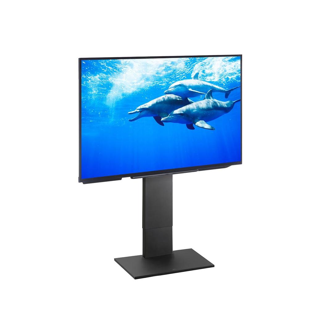 EQUALS TV Wall Mounted TV WALL Low Compatible with Satin Black Stand, Stand, V2, Type, 32-60V,