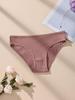 5 stk/sett Dameundertruser Stripete truser Dameundertøy Lav midje Bomullsunderbukser Sexy dameunderbukser Mykt dameundertøy S-XXL