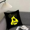Classic PPunjabB Map Cushion Cover Elegant Comfort Pillowcase Sofa Bed Doublesided Printed Invisible Zipper Home Decor