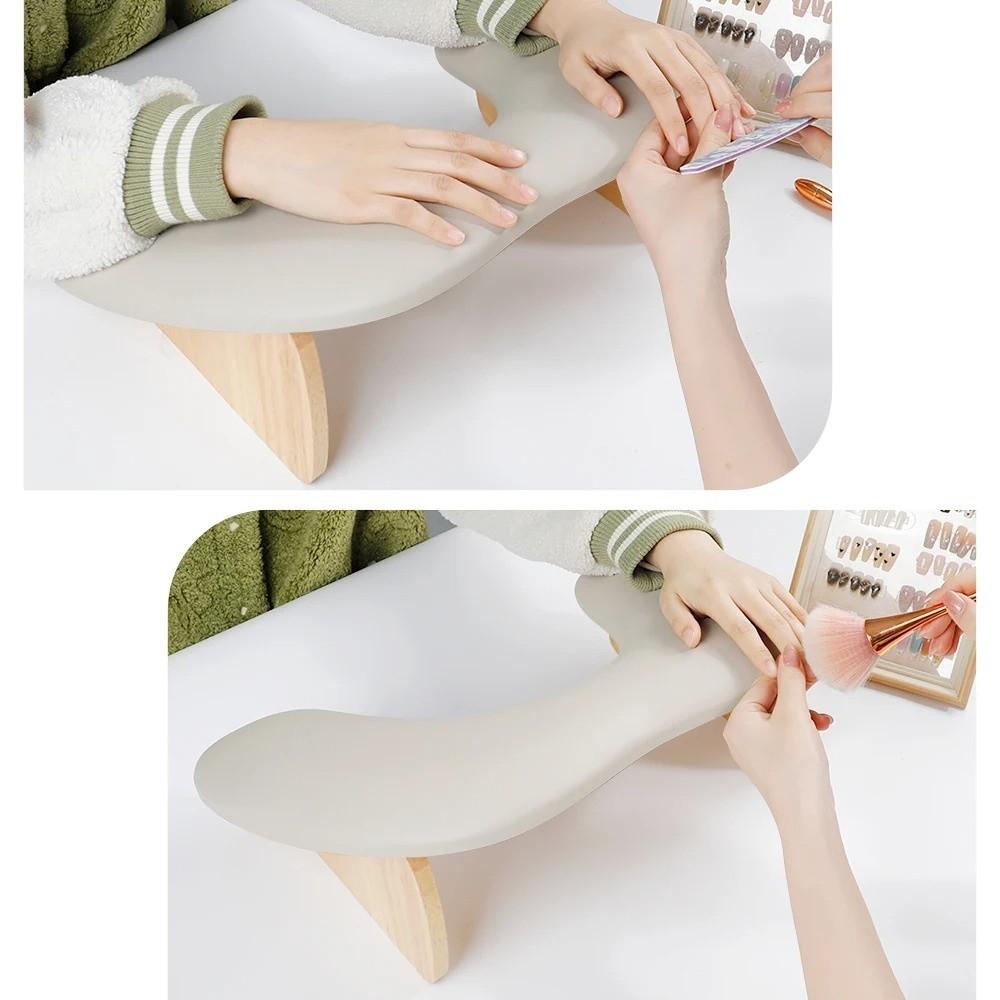 Foldable Manicure Hand Pillow U-shaped Ergonomic Nail Pillow Portable Nail Arm Rest
