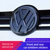 YKPSC1 1 Set Car Front Grill/Rear Trunk Emblem Lid Covers Logo Sticker For  VW Tiguan Arteon CC PASSAT B6 7 8 8.5 POLO T-ROC MK6 7 8
