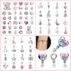 Pink Series Charms Diy Women Jewelry Giftair Balloon Flowers & Hearts Cupcake Beads Fit Original Bracelet Necklace