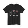 Rock Paper Scissors Hand Game Cute Paw Funny Cat T-Shirt
