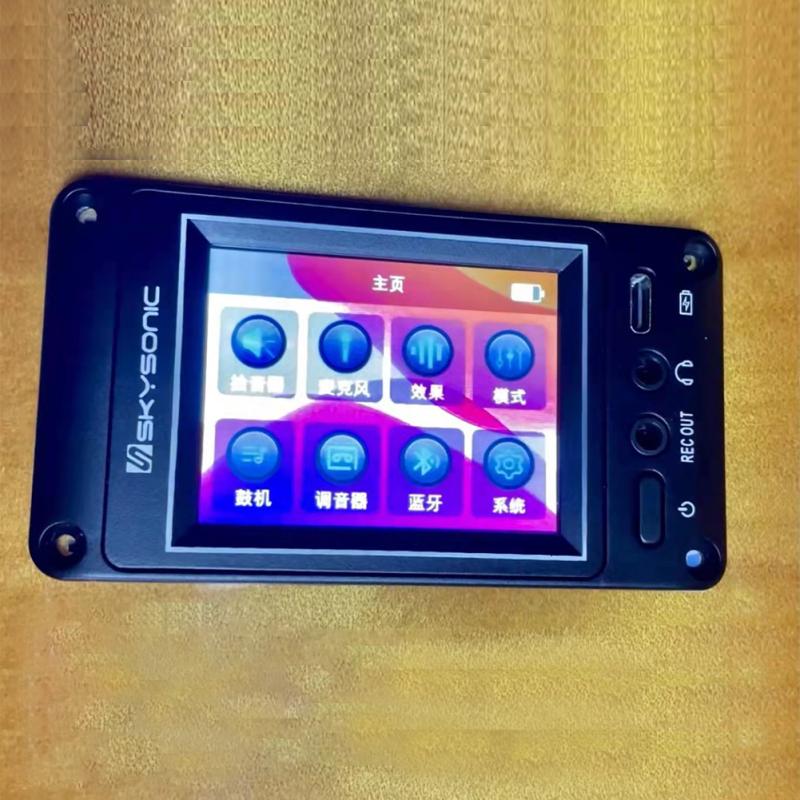 Tf-1 Touch-screen Pickup risonanti Preamplificatore per chitarra classica Equalizzatore di vibrazioni Equalizzatore di vibrazioni