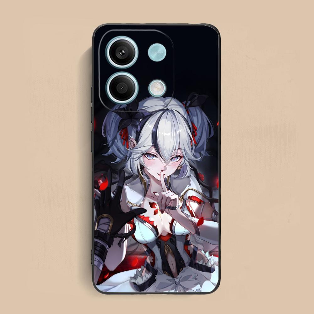 Wuthering Waves Camellya Phone Case for Xiaomi Redmi 15 14 13 12 A5 3 2 1 C Plus 4G 5G Colorful Printing Cover Luxury Smartphone