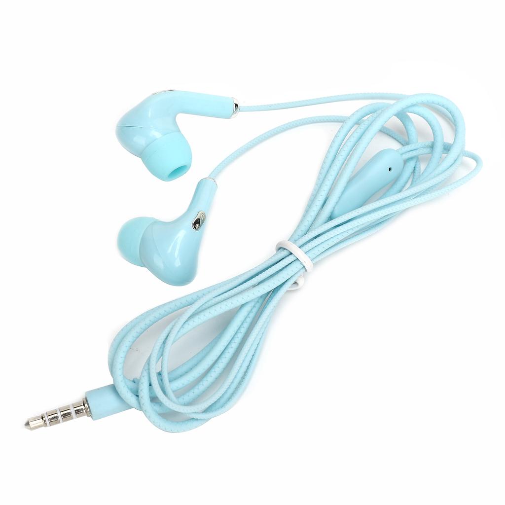Wired Sport Earphone 3.5mm Universal HiFi Music Bass Earbud Headphone with Microphone