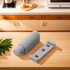 Cabinet Catch Damper Buffer Easy To Install Good Sealing Effect Grey Metal Reduce The Noise Replace The Handle