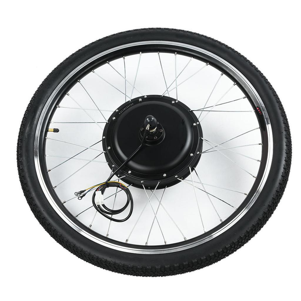Electric Bike 36V 500W Hub Motor Conversion Kit Wheel 26in with Meter(rear Drive)