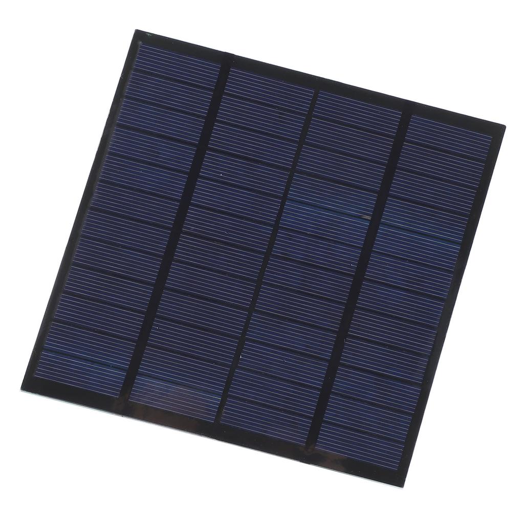 3W 12V DIY Solar Battery Panel Portable Outdoor Travel Polysilicon DIY Solar Panel 145x145mm