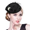 Fascinator Fermacapelli Leggero Comodo Rete in Fibra di Poliestere Fiocco Fermaglio per Capelli per la Vita Quotidiana Shopping Viaggio
