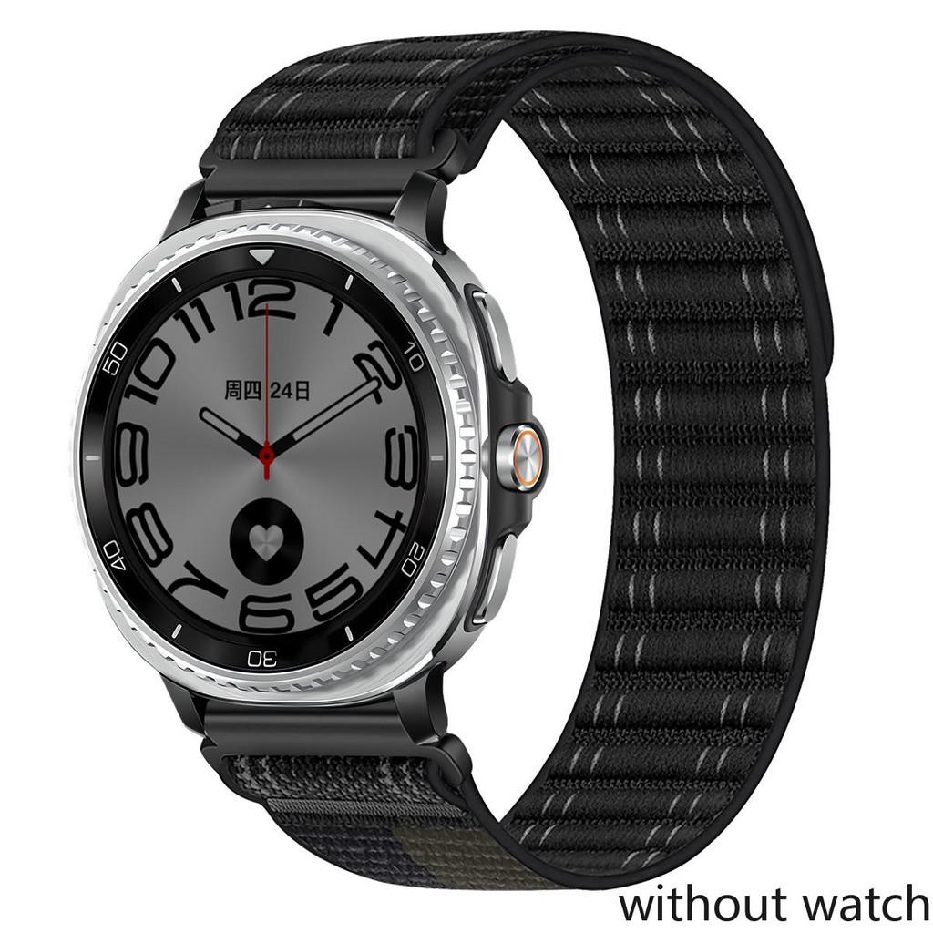 Nylon Strap For Samsung Galaxy Watch 8/8 Classic 40mm 44mm 46mm Bracelet Correa For Galaxy Watch 7Ultra-Ultra 2025 47mm Band