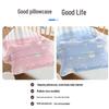 Pure Cotton Six-Layer Gauze Sweat-Absorbent Pillowcase for Adults and Kids, Class A Quality