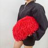 Fluffy Cloud Clutch Bag Plush Fairy Handbag Daily Use 2026