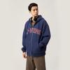 Li Ning Weekend Youth Infrared Warmth Anti-Static Anti-Bacterial Cardigan Fleece Versatile Casual Retro Long Sleeve Sweatshirt AWDUA11-5
