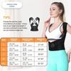 1.5mm Thick Open-Back Shoulder and Posture Correction Belt for Teens and Adults, Anti-Hump Design, In Stock