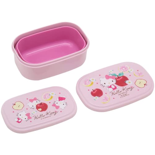 OSK Hello Kitty Fruit Containers (SP-22) - 2-Pack, 300ml/480ml