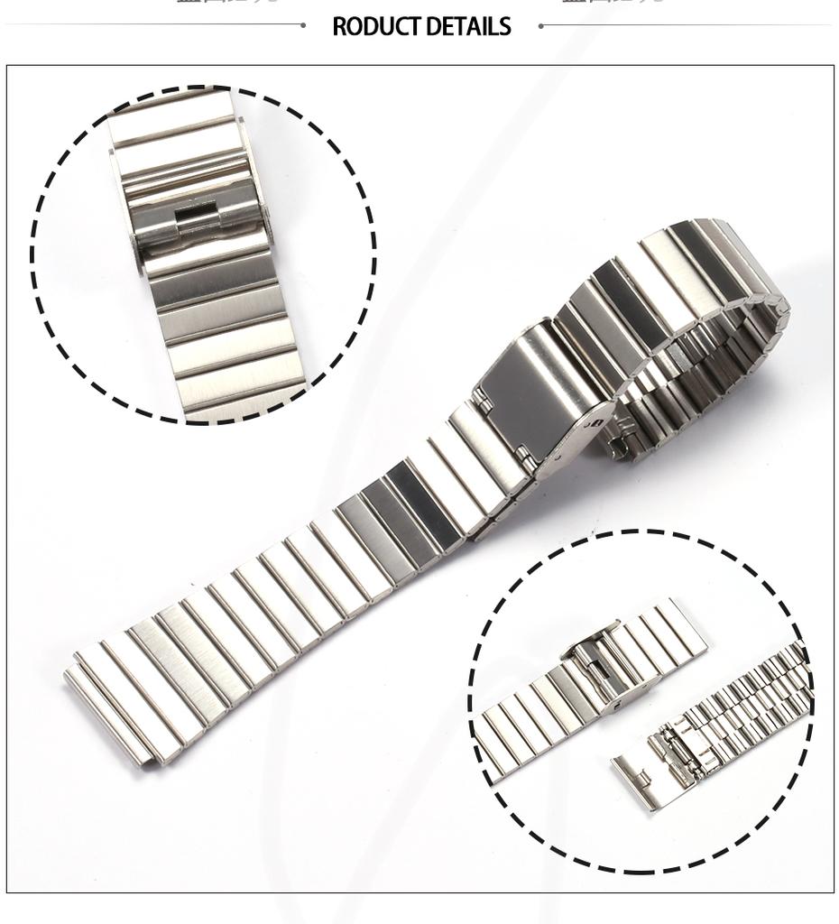 18mm Metal Watchband for Casio F-91W Stainless Steel Strap SGW-500H W-735H AE1200 Bracelet For Classic Small Square Block