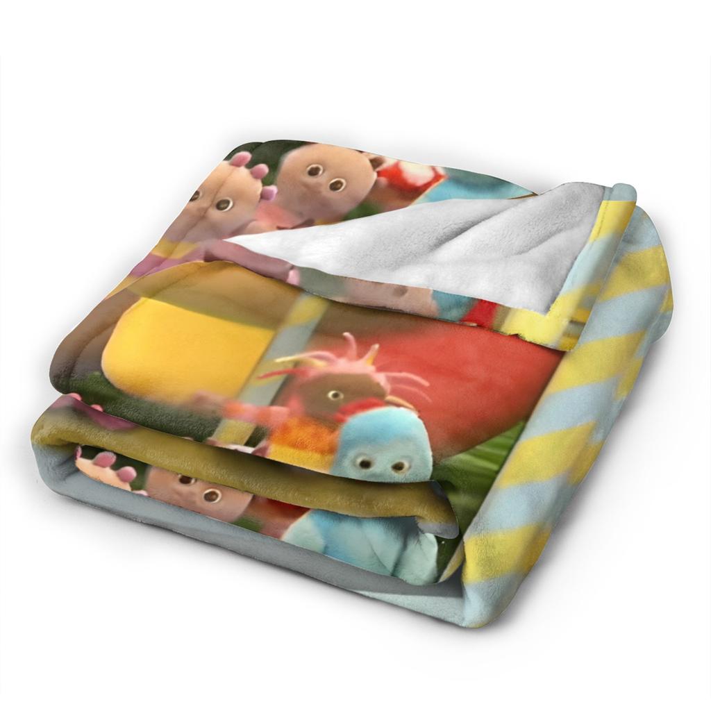Makka Pakka Nel Giardino della Notte Coperte Super Calde Coperta Morbida Moda Divano Sedia Copriletto in Flanella Copertura Letto Divano
