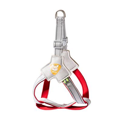 Pet Chest Strap Dog Leash Small and Medium Shiba Inu Corgi Bi Xiong Teddy Dog Chain Vest Type Dog Leash