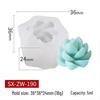 Mi Song Succulent Candle & Soap Silicone Mold for DIY Aromatherapy & Epoxy Crafts