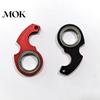 Decompression Fidget Spinner Portable Keychain Heavy Duty Metal Stress Relief Pocket Size Key Ring Kids Adults Index Finger Exercising Spinning
