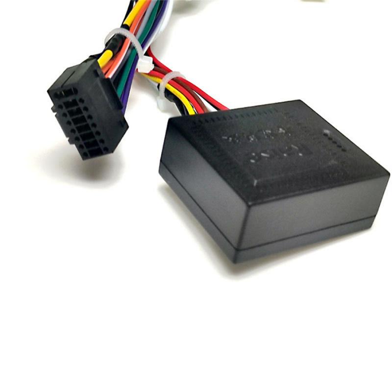 Car 16Pin O Wiring Harness With Canbus Box For Chevrolet Volrando Cavalier O Media Player Power Connector Socket