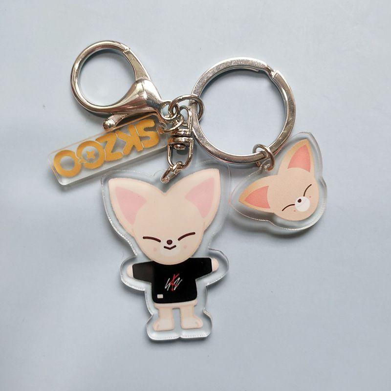 Stray Acrylic Keychain Kids Cartoon Kpop Fans Gift Collection Pendant