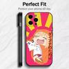 Anime Girl Umaru D-Doma  Phone Case For iPhone17,16,15,14,13,12 Plus,Max Soft Silicone Black Cover