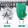 Plant Freeze Protection Cover with Drawstring Zipper Reusable Winter Outdoor Tree Shrubs Potted Plants Frost Protection Bag