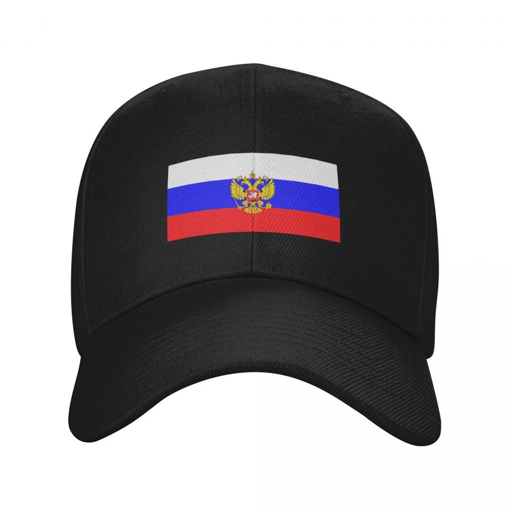 Russia Russian National Emblem Russian Flag Russian Eagle Coat Of Arms (RUS) Baseball Cap Golf Hat Unisex Caps Womens