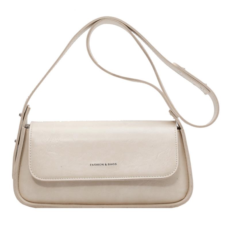 

Premium texture solid color retro bag 2025 new women s bag casual simple messenger bag versatile Korean version small square bag