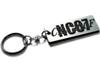 CBX400F NC07 Double Ring Acrylic Original Keychain for Exterior Custom A-51-2 Silver/Black (Imported Model) (Suitable Muffler, Handlebars, Parts,