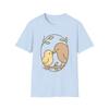 Unisex Softstyle Whimsical Bird T-Shirt Mens Womens Tees Top | Cute Nature