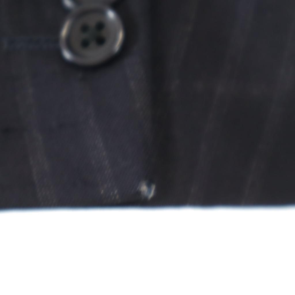 UNITED ARROWS made in Japan Striped Pattern tailored jacket 48 Navy Men's Used