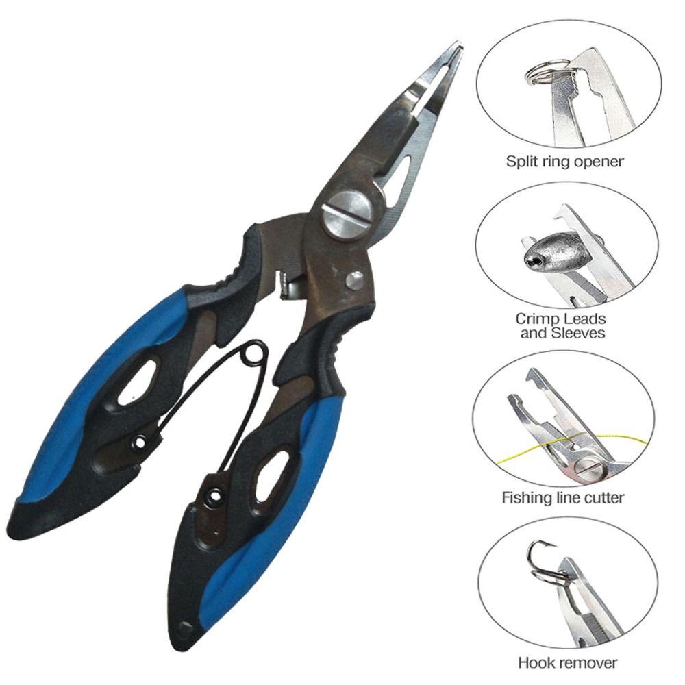 

Tool Lure Fishing Pliers Fishing Tackle Fishing Pliers Line Cutter Hook Remover Split Ring Pliers