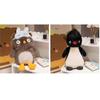 Adorable 25cm Plush Owl With Eye Mask And Fluffy Penguin Soft Toy For Girlfriend Birthday Gift