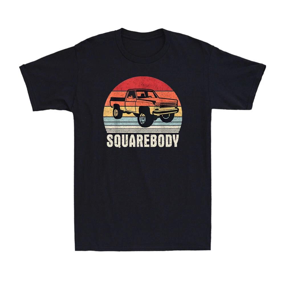 Retro Classic Square Body Squarebody Truck Driver Truck Vintage Men s T-Shirt XL