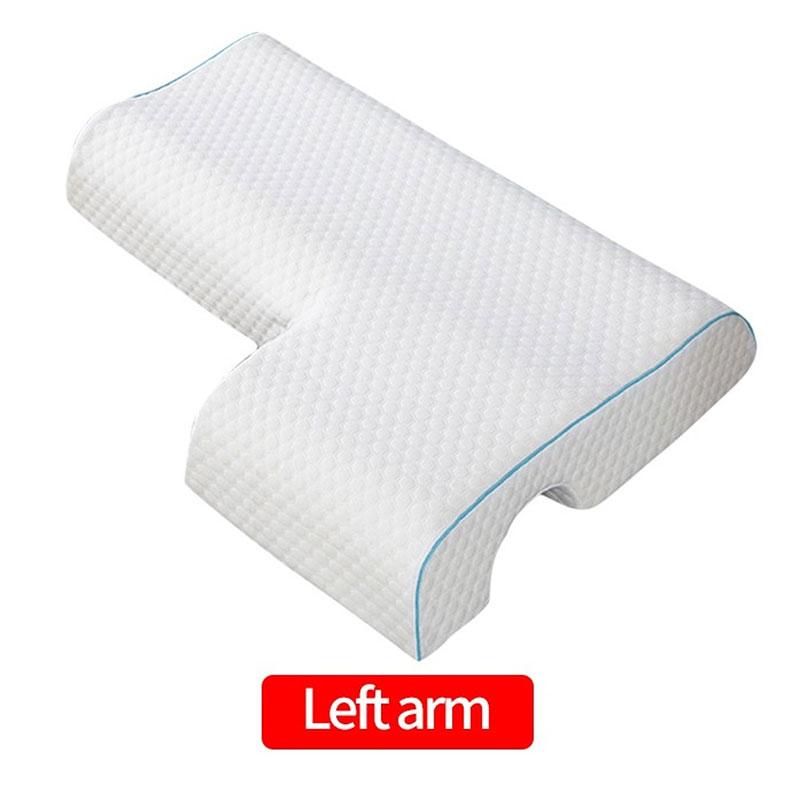 

Memory Multifunction Foam Side Sleeper Arm Rest Pillow Prevent Hand Couples Numb Left Arm,M