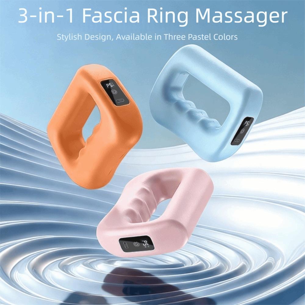 Portable Fascia Massager Ergonomic Handheld Massager Fitness Equipment Massage Ring Muscle Massage
