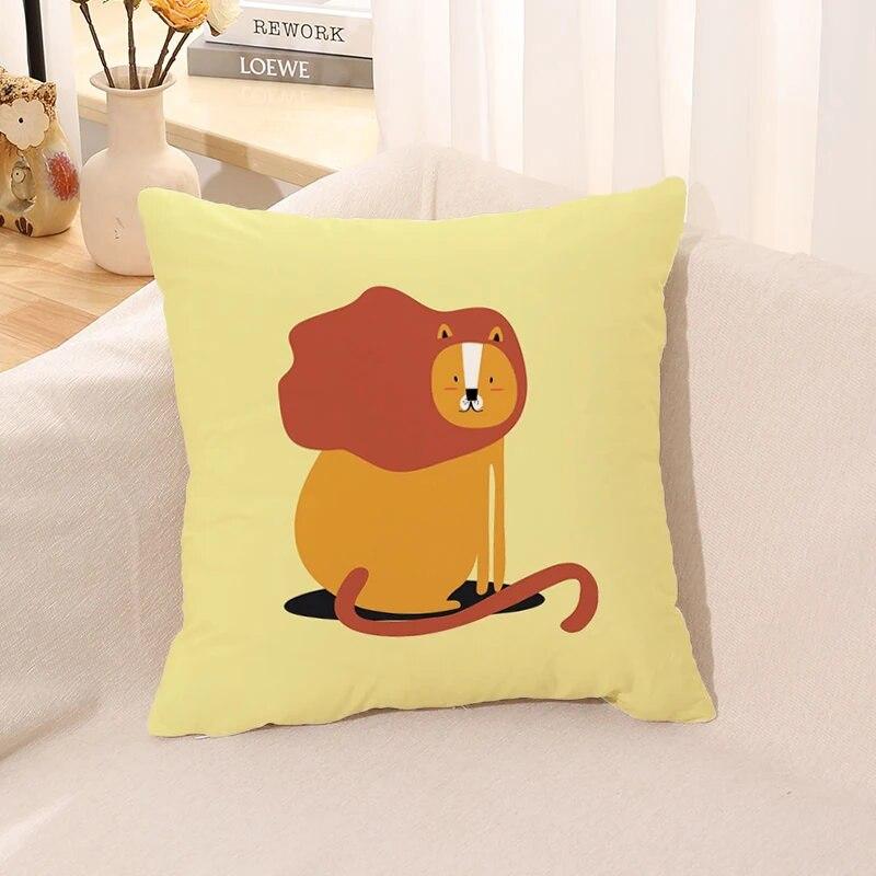 Sleeping Pillow Animal Cushion Cover Car Office Gift   Sofa   Decorative
