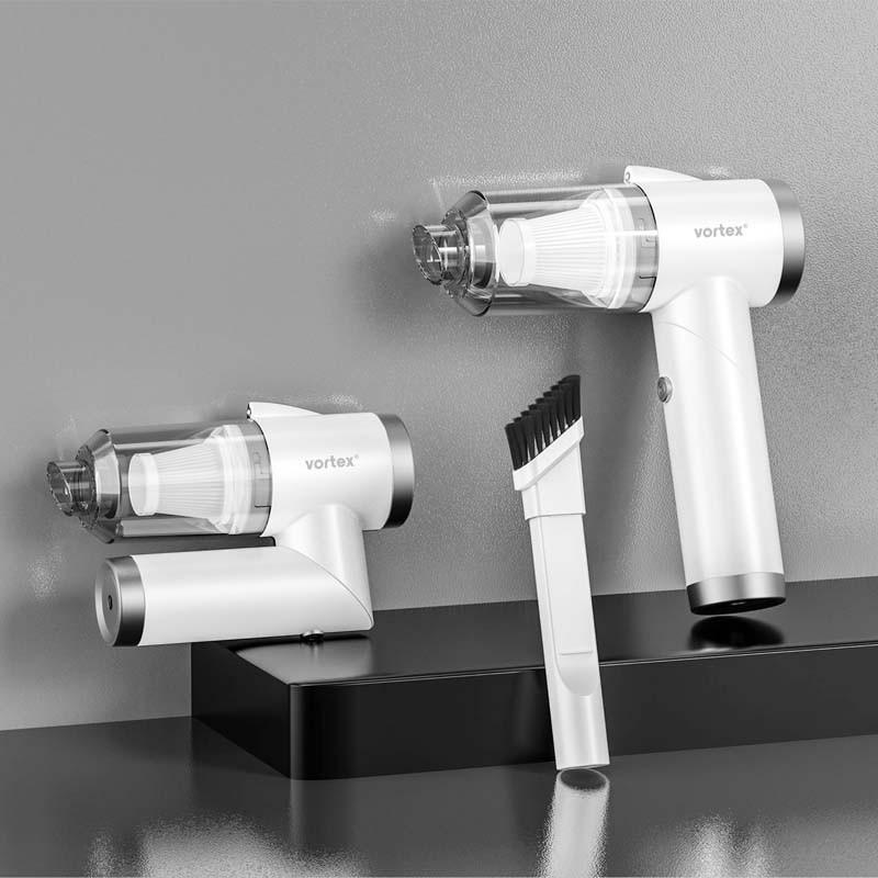 Aspirateur A Main Sans Fil Pliable Eclairage Led Crc90 Vortex